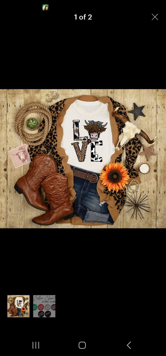 Love for heffer - Anchored Feather Boutique