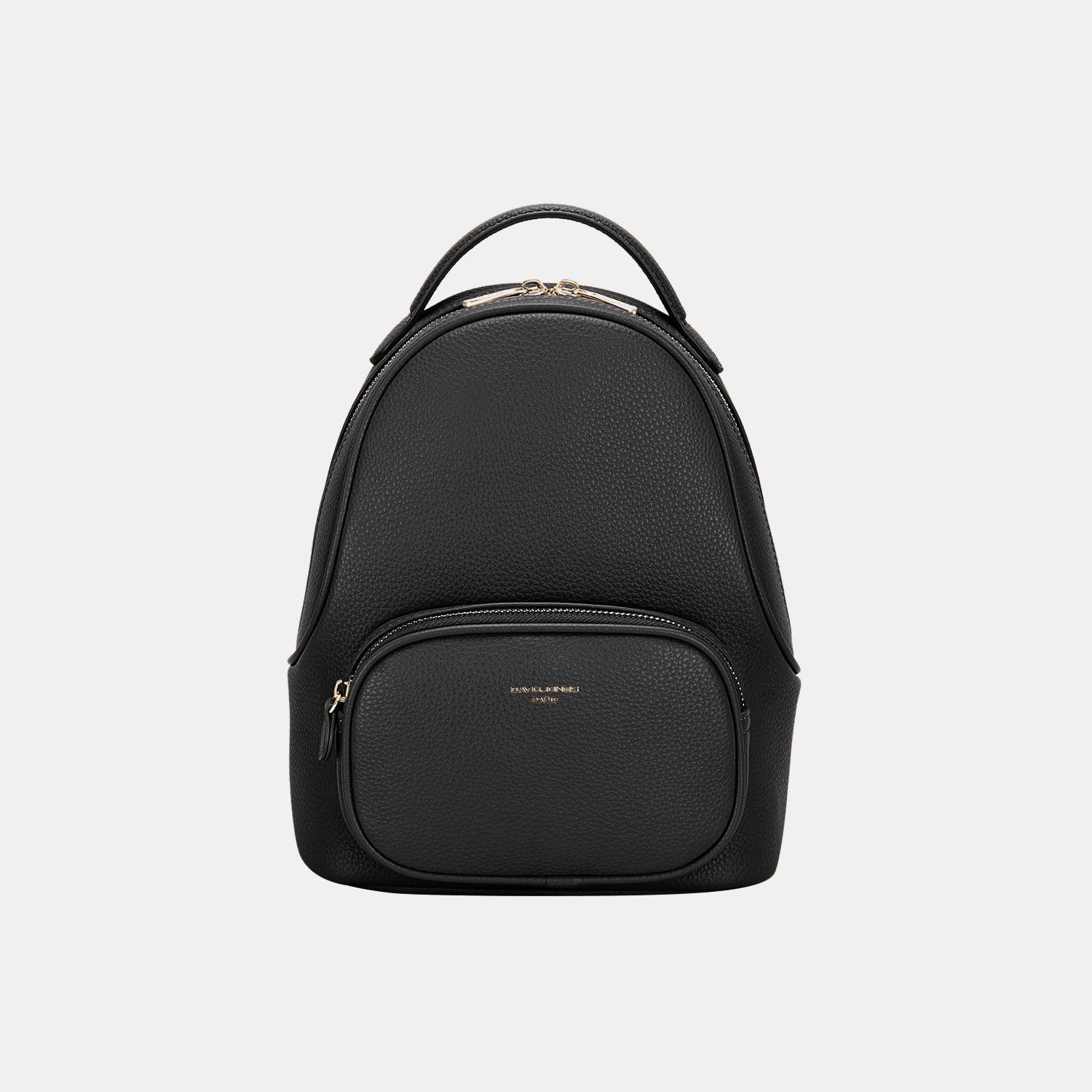 David Jones PU Leather Handle Backpack - Anchored Feather Boutique