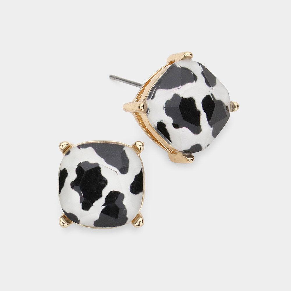 Stone post back earrings - Anchored Feather Boutique