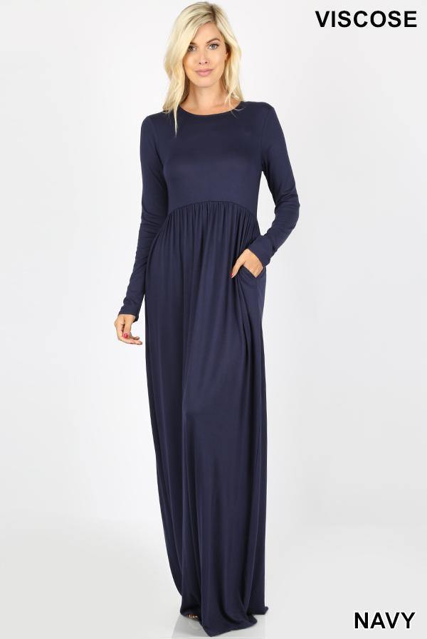 Elegantly Sweet Essential Maxi Dress - Anchored Feather Boutique