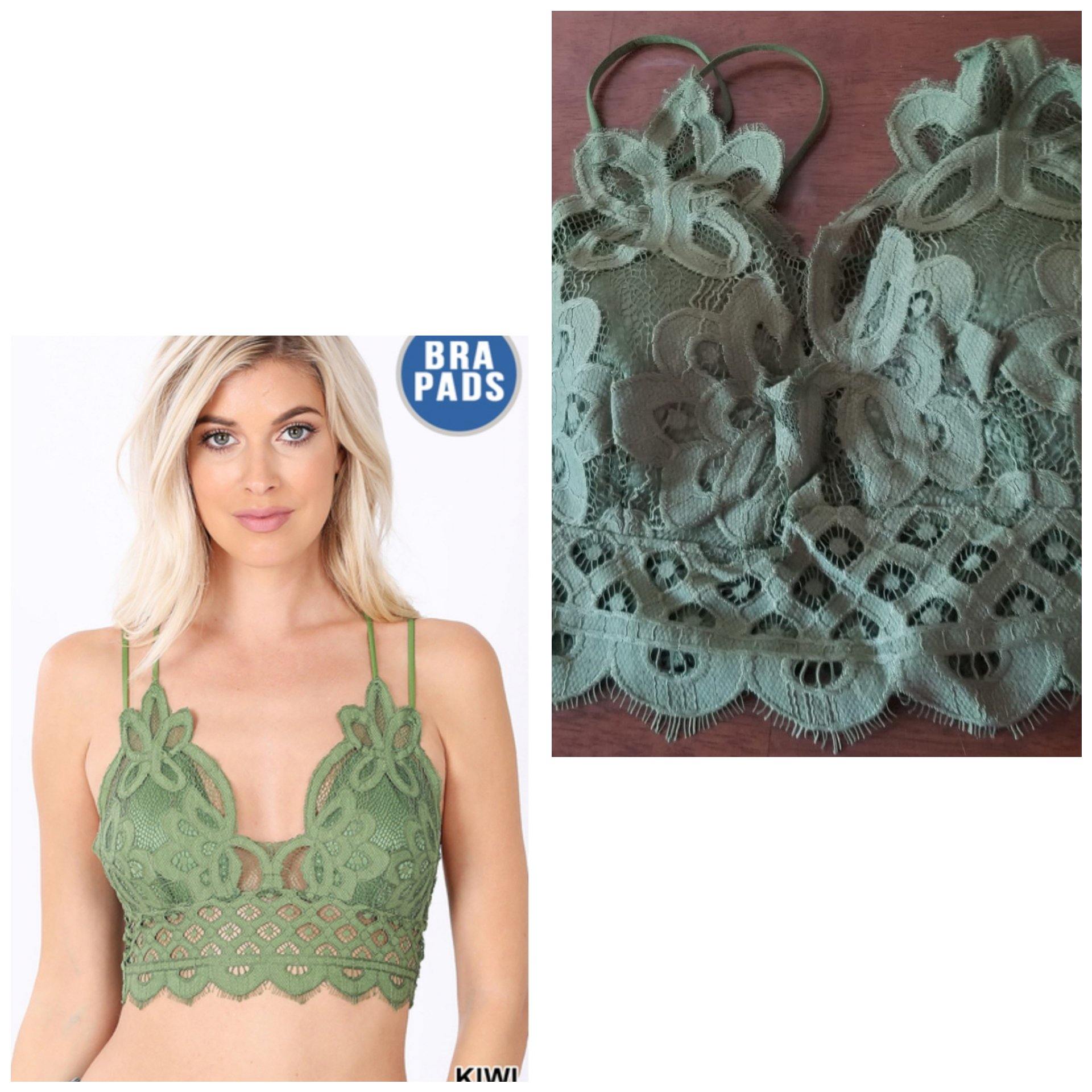 CROCHET LACE BRALETTE - Anchored Feather Boutique